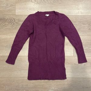 Purple Sweater Size L